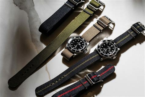 install nato strap rolex|rolex submariner suede strap.